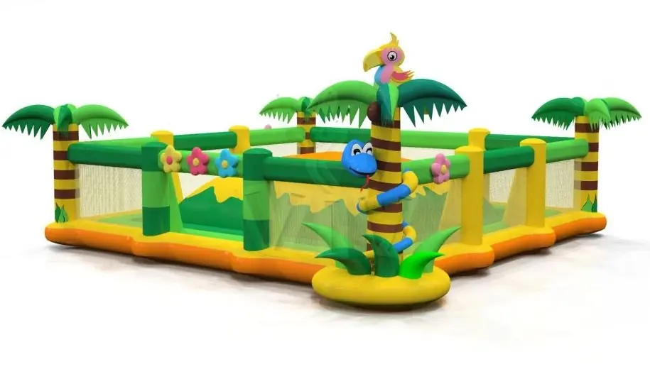 Soft Mountain Jungle - Collection Jungle De Luxe commercial inflatable soft mountain