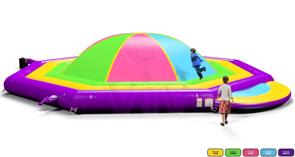 Soft Mountain Startup without fence XL - Extra Large with the floor under the bowl commercial inflatable soft mountain