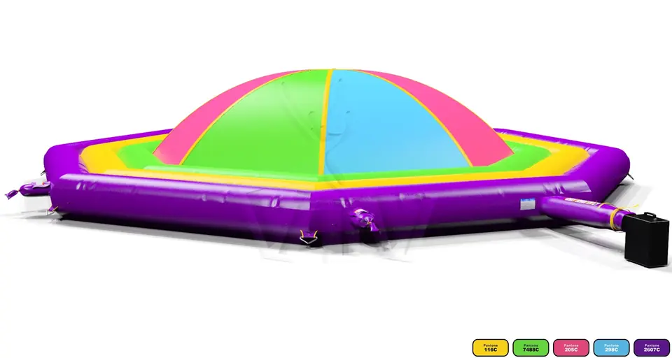 Soft Mountain Startup without fence XL - Extra Large with the floor under the bowl commercial inflatable soft mountain