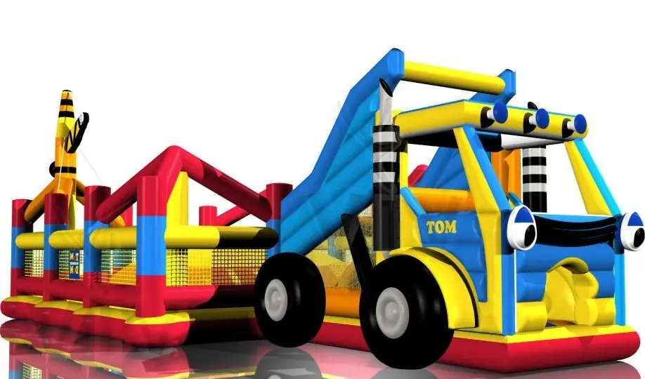 Soft Mountain Tipper - Collection Tom the Builder commercial inflatable soft mountain
