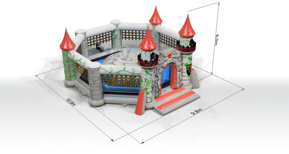 Soft Mountain Tristan - Knights Collection commercial inflatable soft mountain