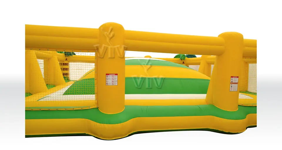 Soft Mountain with barier with the floor under the bowl commercial inflatable soft mountain