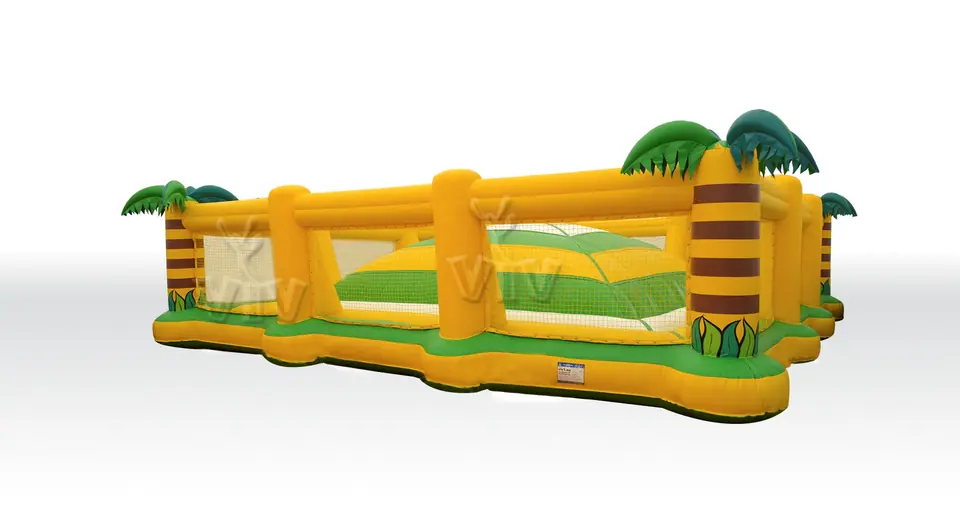 Soft Mountain with barier with the floor under the bowl commercial inflatable soft mountain