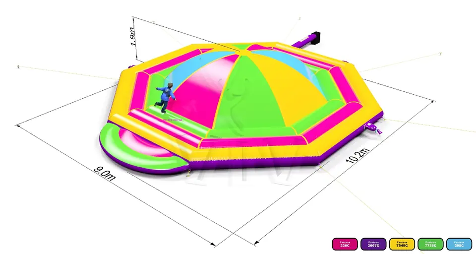 Soft Mountain XL Startup commercial inflatable soft mountain
