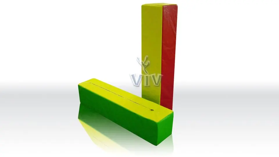Plain Sit-on Barrier foam soft play element for dry indoor play areas