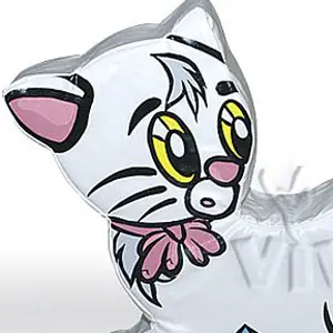 Cat foam soft play character for dry indoor play areas