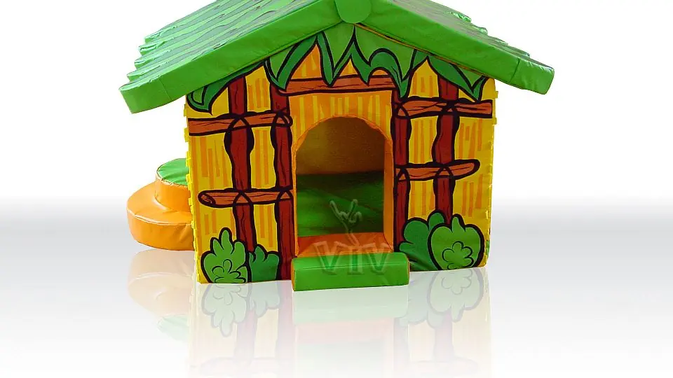 Jungle Hut foam soft play hut for dry indoor play areas