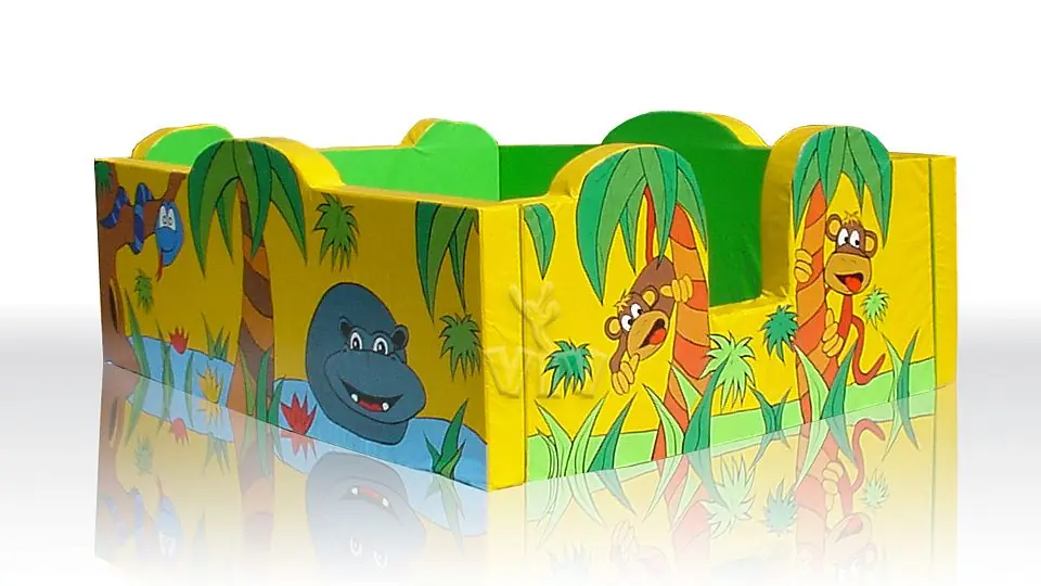 Jungle Ball Pool foam soft play element for dry indoor play areas