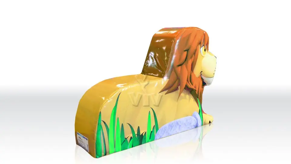Lion 2 foam soft play character for dry indoor play areas