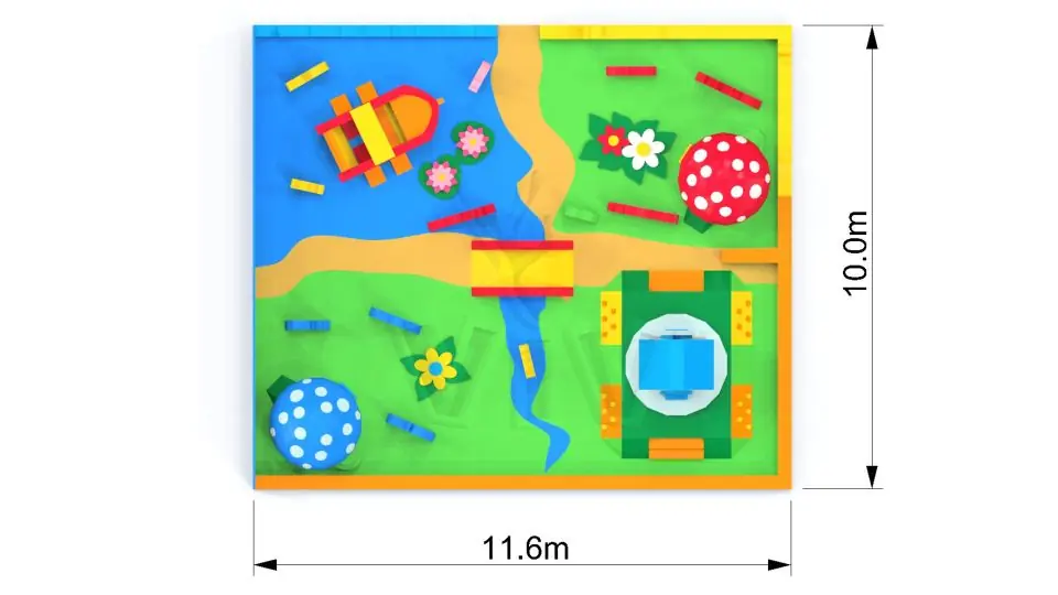 Gnomes Playground foam soft play playground structure for dry indoor play areas