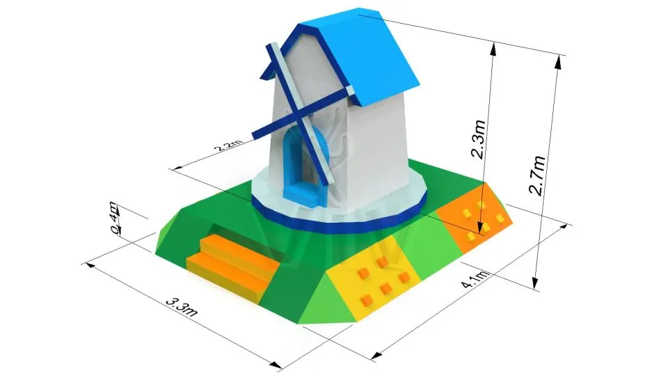 Gnomes Playground foam soft play playground structure for dry indoor play areas