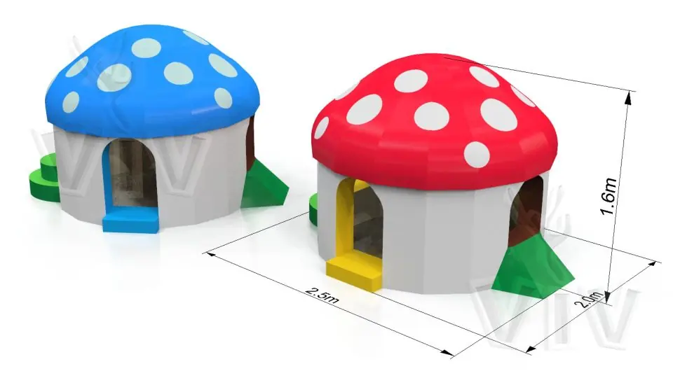 Gnomes Playground foam soft play playground structure for dry indoor play areas
