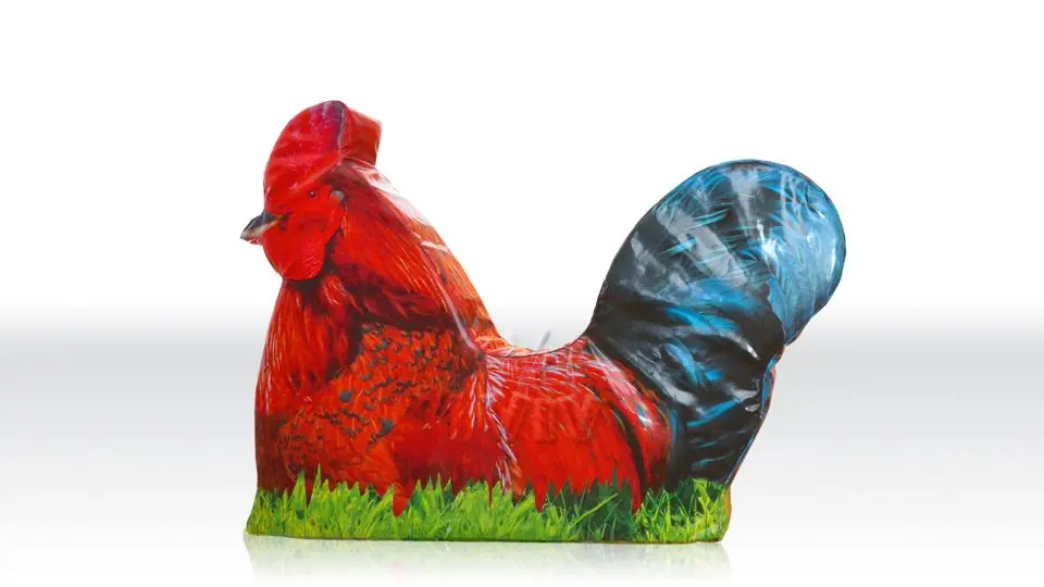 Rooster 2 foam soft play character for dry indoor play areas