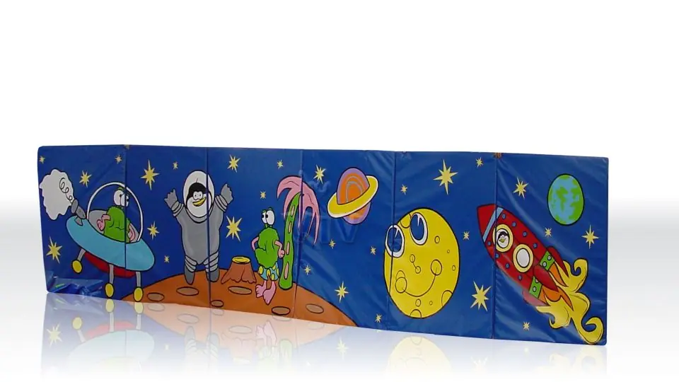 Space Safety Walls & Floor foam soft play element for dry indoor play areas