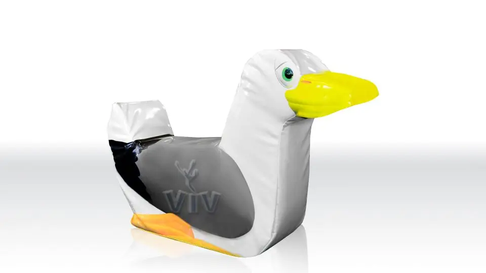 Seagull foam soft play character for dry indoor play areas