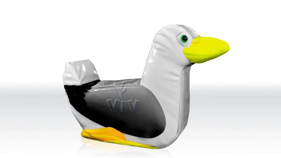 Seagull foam soft play character for dry indoor play areas