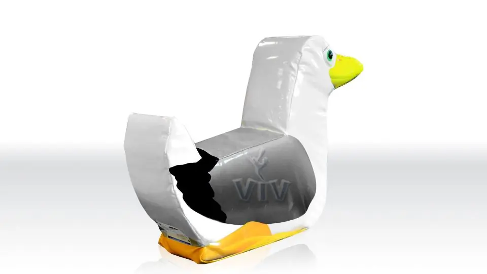 Seagull foam soft play character for dry indoor play areas