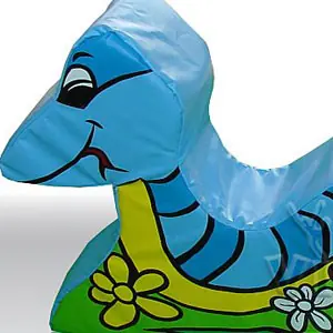 Snake foam soft play character for dry indoor play areas