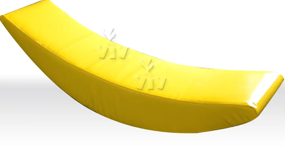 Banana foam soft play element for dry indoor play areas