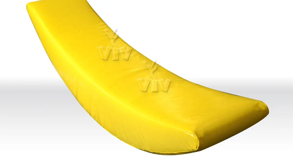 Banana foam soft play element for dry indoor play areas