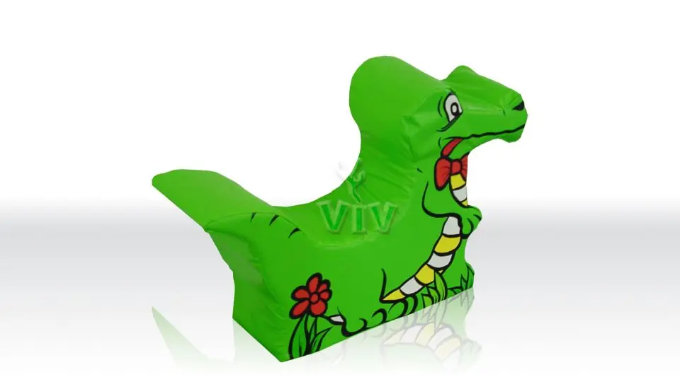 Crocodile foam soft play character for dry indoor play areas