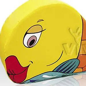 Fish foam soft play character for dry indoor play areas