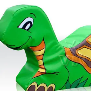 Turtle foam soft play character for dry indoor play areas