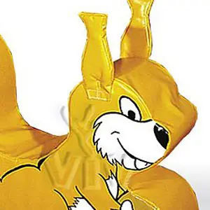 Squirrel foam soft play character for dry indoor play areas