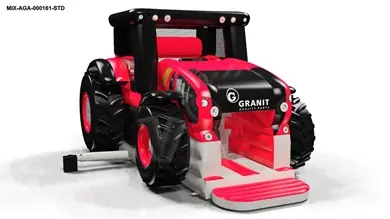 Active Center Tractor red with logo inflatable product