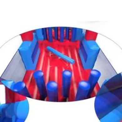 Obstacle Course Challenge XL Red and Blue inflatable product