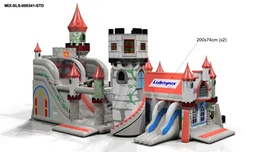 Slide Castle with Active Center inflatable product