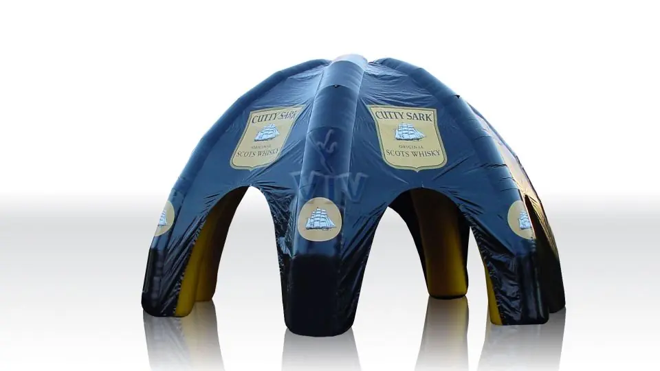 Spider Tent 7 Legs 15 m (without print) commercial promotional inflatable tent