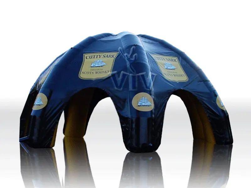 Spider Tent 7 Legs 15 m (without print) commercial promotional inflatable tent