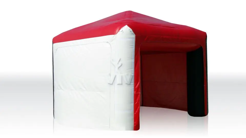 Square tent 4 x 4 m commercial promotional inflatable tent