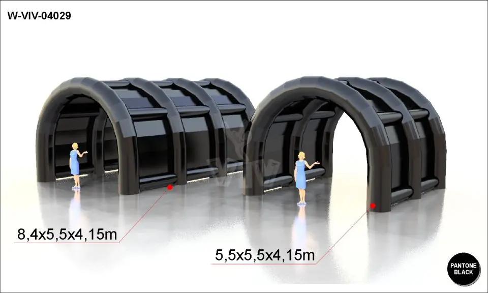 Tent Centipede 5.5 x 5.5 x 4.15 m commercial promotional inflatable tent