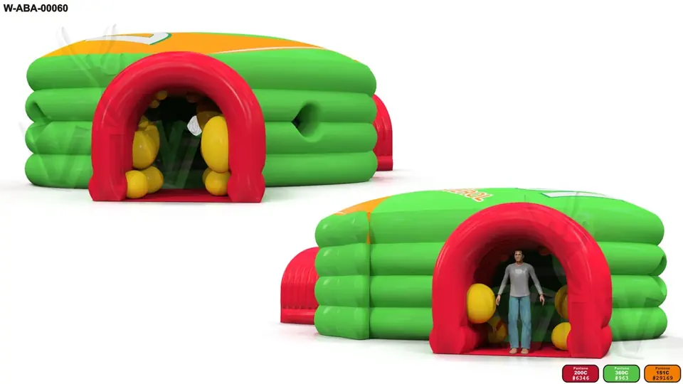 Tent Danacal 15.7 x 7.5 m commercial promotional inflatable tent