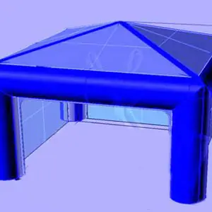 Tent Graffe 11.1 x 11.1 x 7.6 m commercial promotional inflatable tent