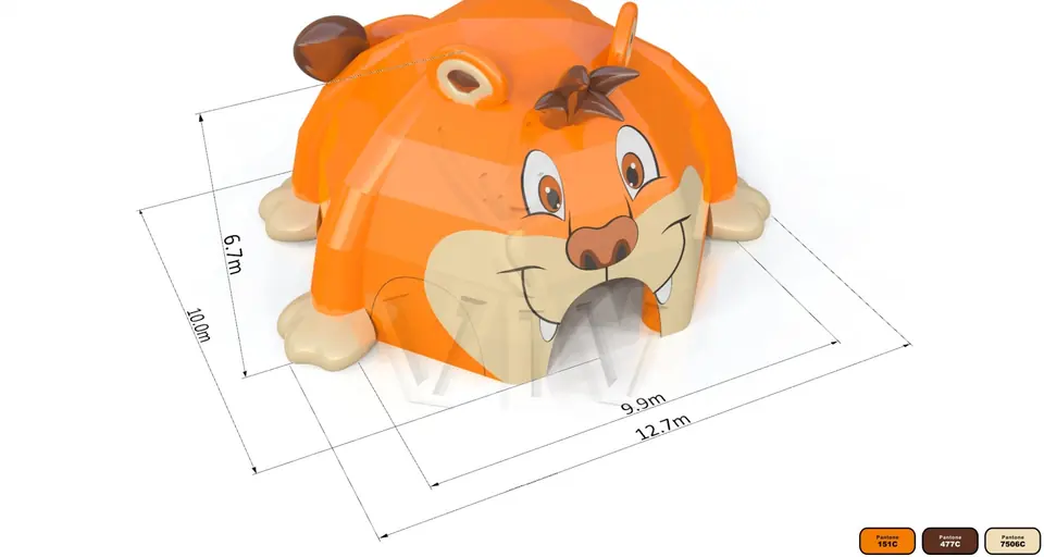 Tent Lion commercial promotional inflatable tent