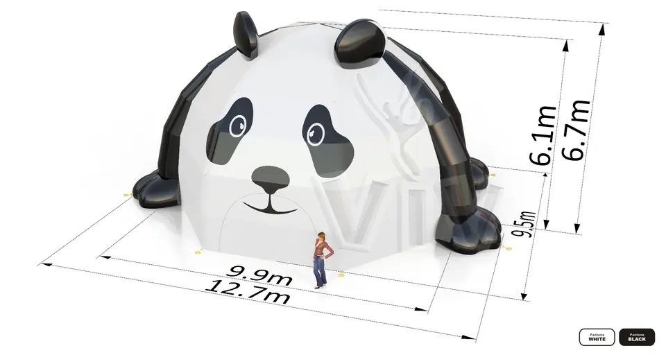 Tent Panda commercial promotional inflatable tent