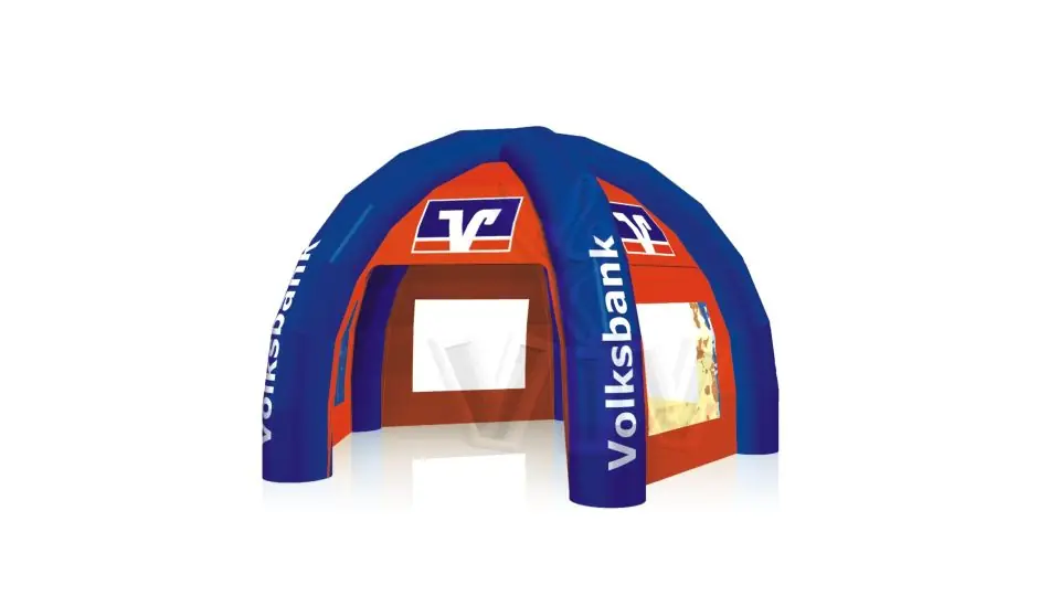 Tent Spider - 5 legs, 6 x 6 x 3.7 m commercial promotional inflatable tent