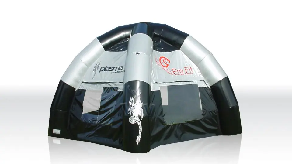 Tent Spider - External diameter 12 m commercial promotional inflatable tent