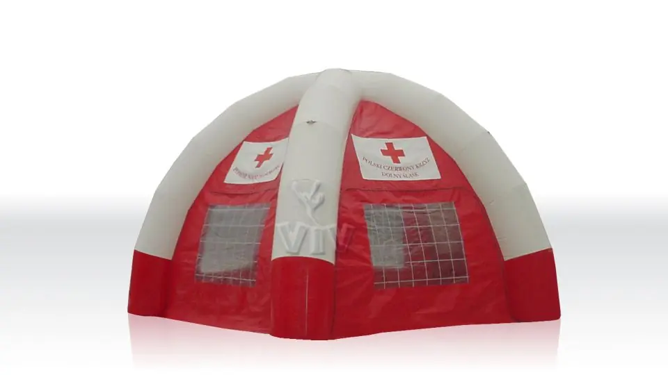 Tent Spider - External diameter 12 m commercial promotional inflatable tent