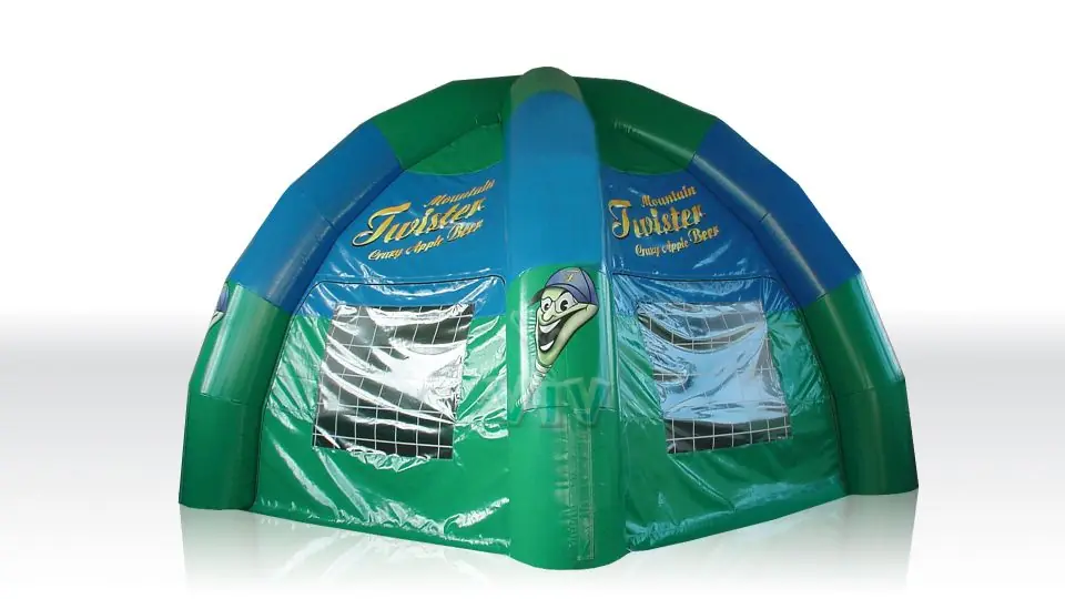 Tent Spider - External diameter 6 m commercial promotional inflatable tent