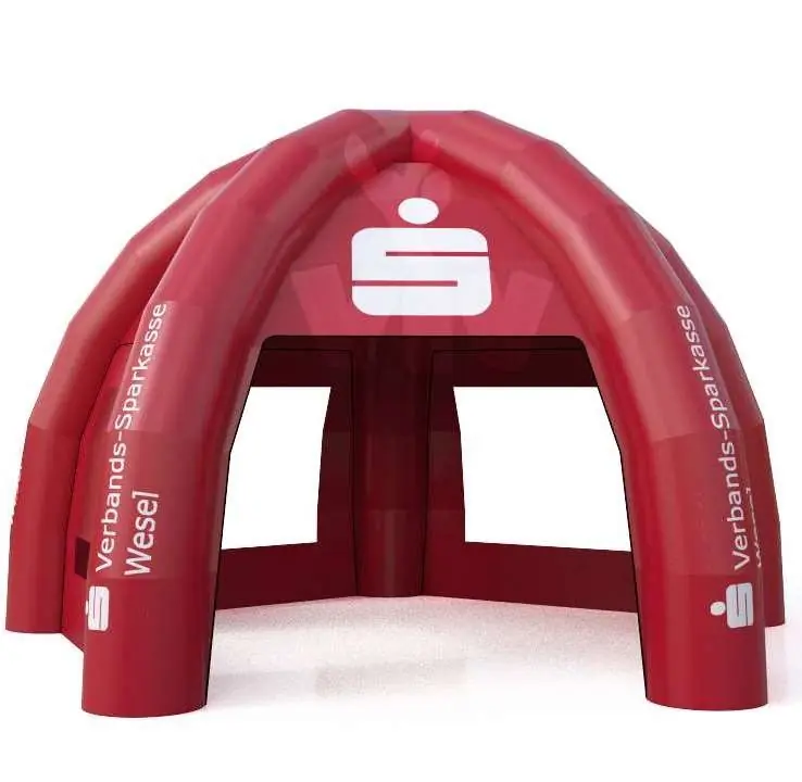 Tent Spider "Sparkasse" - Collection Sparkasse commercial promotional inflatable tent