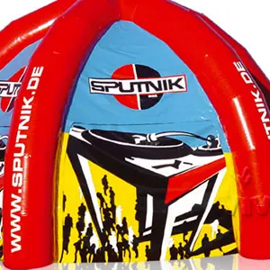 Tent Spider - Sputnik commercial promotional inflatable tent