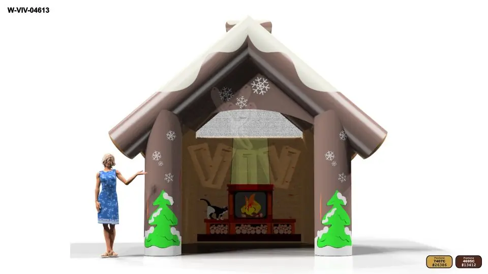 Tent Winter commercial promotional inflatable tent