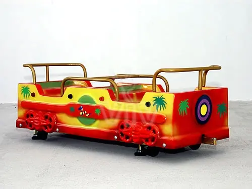 Jungle commercial mechanical train attraction