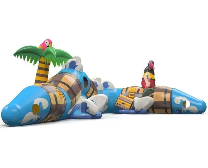 Tunnel Barrels - Collection Pirate commercial inflatable tunnel