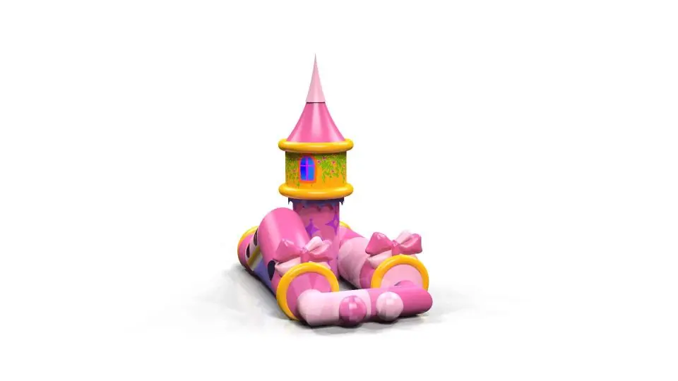 Tunnel Pink - Pink Collection commercial inflatable tunnel