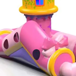 Tunnel Pink - Pink Collection commercial inflatable tunnel